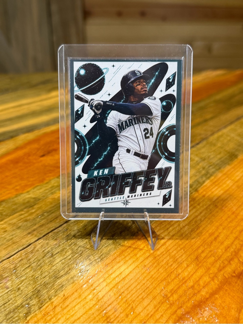 Ken Griffey Jr Seattle Mariners Custom Baseball Card